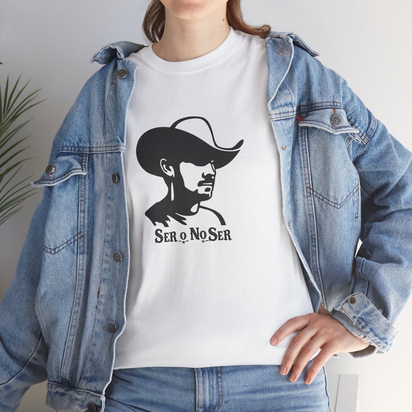 "Ser O No Ser" Cotton Tee